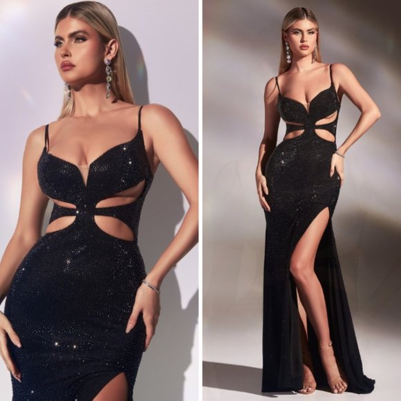 LADIVINE BY CINDERELLA DIVINE HT117 DRESS - Picture 1 of 2